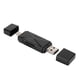 thumbnail image 1 of Adaptador De Tarjeta De Material ABS, Lector De Tarjetas Duradero, Para Computadora De Teléfono Móvil Amonsee Negro 2.0, 1 of 8