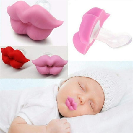 Newborn Casual Baby Pacifier Cartoon Mouth Silicone Cute Strengthen Able Infants Soother to Lip baby gums (Best Way To Strengthen Gums)