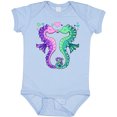 thumbnail image 3 of Inktastic Seahorses Kissing with Hearts Boys or Girls Baby Bodysuit, 3 of 5