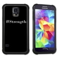 thumbnail image 1 of Maximum Protection Cell Phone Case / Cell Phone Cover with Cushioned Corners for Samsung Galaxy S5 - #Strength, 1 of 2