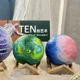 thumbnail image 4 of Pintado a mano DIY planet light moon night light, pintura manual, graffiti, regalo para dormitorio, regalos para niños, habilidad práctica, 4 of 5