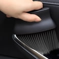 thumbnail image 4 of Cepillo para detalles de interiores de automóviles Cepillo de limpieza funciones Eliminación de polvo, para salida de aire acondicionado, Gadgets Negro Yotijar Cepillo para detalles de automóviles, 4 of 10