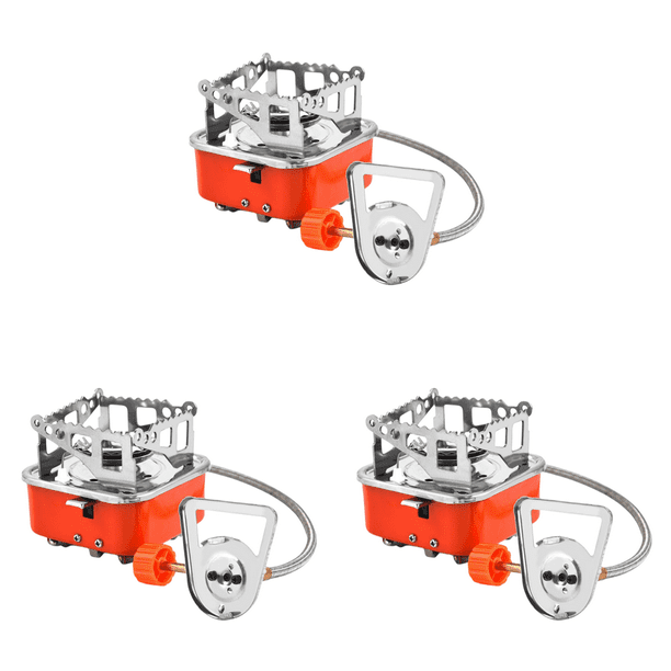 Estufa Gas Mini Portátil Campamento Plegable para Acampar (con Línea Bayoneta)