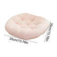 thumbnail image 5 of Floor Pillow for Sitting on Floor, Corduroy Floor Mat with Pearl Fluff Filling, 40x40x6 Cm Thick Tatami Style Cushion for Reading, Yoga, and Board Games in Living Room or Balcony,Vsgery, 5 of 8