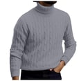 thumbnail image 2 of Product Category Men%27s Sweater Vest – Classic Knit Base Layer with High Neck and Retro Floral Pattern, 2 of 4