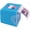Blue, variant on Stamp Roll Dispenser Postage Stamp Dispenser-Purple
