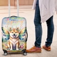 thumbnail image 4 of Welcome Spring Fairy Shiba Inu in Flower Meadow Travel Luggage Cover Shibas Dog Lovers Gifts Idea Suitcase Dust Protective Decor - 13002, 4 of 5