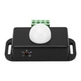 thumbnail image 4 of PIR Sensor, Easy Installation 6A 12-24V Body Sensing Switch  for Corridors Black, 4 of 7