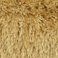 thumbnail image 4 of Mina Victory Shag 5x20" Lumbar Fabric Yarn Shimmer Shag Throw Pillow in Yellow, 4 of 6
