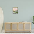 thumbnail image 2 of Stupell Industries Soft Pink Marshland Sunrise Landscape & Nature Painting Gray Floater Framed Canvas Art Print Wall Art, 17 x 21, 2 of 9
