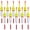 2.36in X 0.67in X 5.63in - 10pcs, variant on Wood Slip Bobbers Fishing Floats and Bobbers Spring Oval Stick Slip Floats for Crappie Catfish Trout Panfish Walleyes Fishing 10pcs