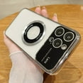 thumbnail image 3 of For iPhone 15 Large Window Magsafe Electroplating TPU Phone Case, 3 of 5