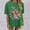 Green, variant on Graphic Tees for Women T-Shirts Women's Oversized Top Loose Short Sleeve T Shirt Style for Everyday Comfort and Casual Blue XL
