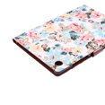 thumbnail image 4 of Allytech Case for Samsung Galaxy Tab A8 10.5" SM-X200 X205 X207 - Flower Design Slim PU Leather Kickstand Shockproof Full Protection Auto Sleep Wake Magnetic Closure Case Cover for Samsung Galaxy A8, 4 of 7