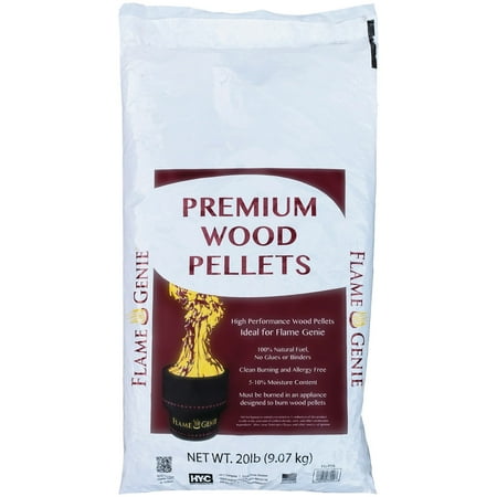 Flame Genie FG-P20 Wood Pellets (Best Pellets For Pellet Stove)