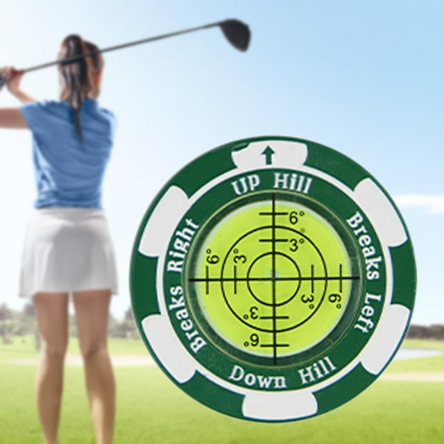 Lector de Putting Green de Golf shamjiam Marcador de Posición de Pelota Accesorios de Golf