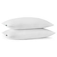 Sertapedic NoGo Flat Bed Pillow, King, 2 Pack (Old Version)