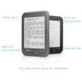 thumbnail image 1 of High Clear Ink Screen Ereader Devices Ebook Reader, Double RAM Rich Functions, Freely Adjustable Fonts, Targeting Computer and  Users, 1 of 7
