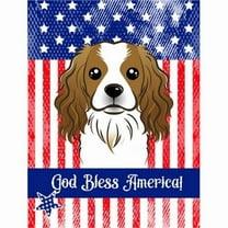 Cavalier Spaniel Flag Garden Size BB2154GF