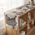thumbnail image 6 of Modern Flower 36 Inch Table Runner, Abstract Minimalist Botanical Floral Farmhouse Dresser Scarf Cotton & Linen Tablerunner for Dining/Kitchen Island/Holiday Party Décor Small 13" x 36", 6 of 9
