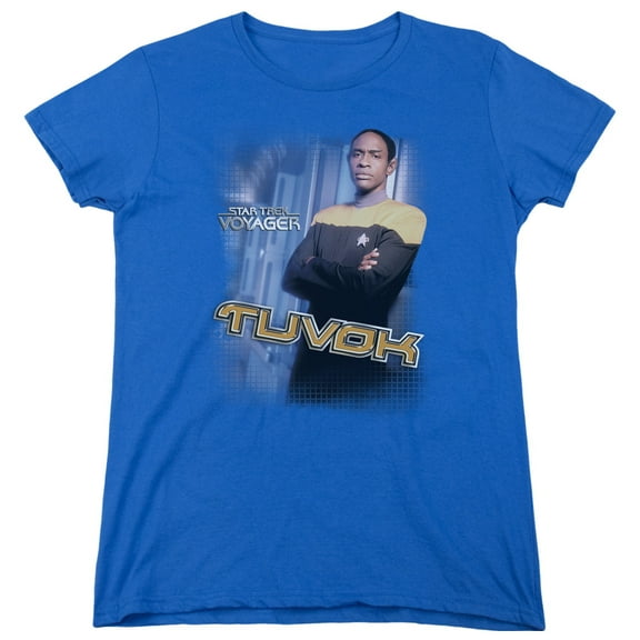 Star Trek Tuvok Women's T-Shirt Royal Blue