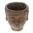 thumbnail image 1 of POINTERTECK Creative Buddha Head Planter Pot Cement Succulent Plant Pot Buddha Statue Flower Pot, 1 of 6