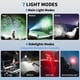 thumbnail image 5 of Linterna Taoque LED recargable de 9000 lúmenes a prueba de agua, 5 of 9