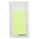 thumbnail image 2 of False Eyelashes 9‑16mm 0.07mm C Curl Volume 12 Rows Dense Long Fluorescent Yellow Lash Extensions for Cosplay DIY, 2 of 5