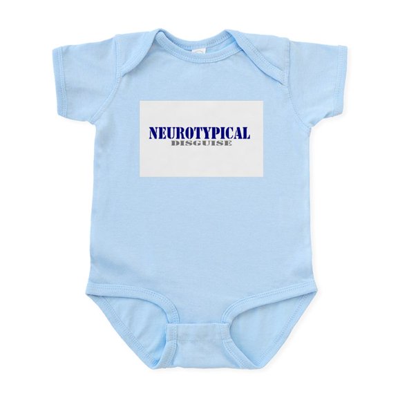 CafePress - Neuro Typ Infant Bodysuit - Baby Light Bodysuit, Size Newborn - 24 Months