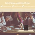 thumbnail image 2 of Miangastore 1Pc Playing Cards Holder Desktop Dominoes Rack Simple Game Cards Organizing Rack, 2 of 9