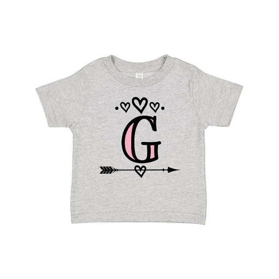 Inktastic Letter G Monogram Tribal Arrow Girls Toddler T-Shirt