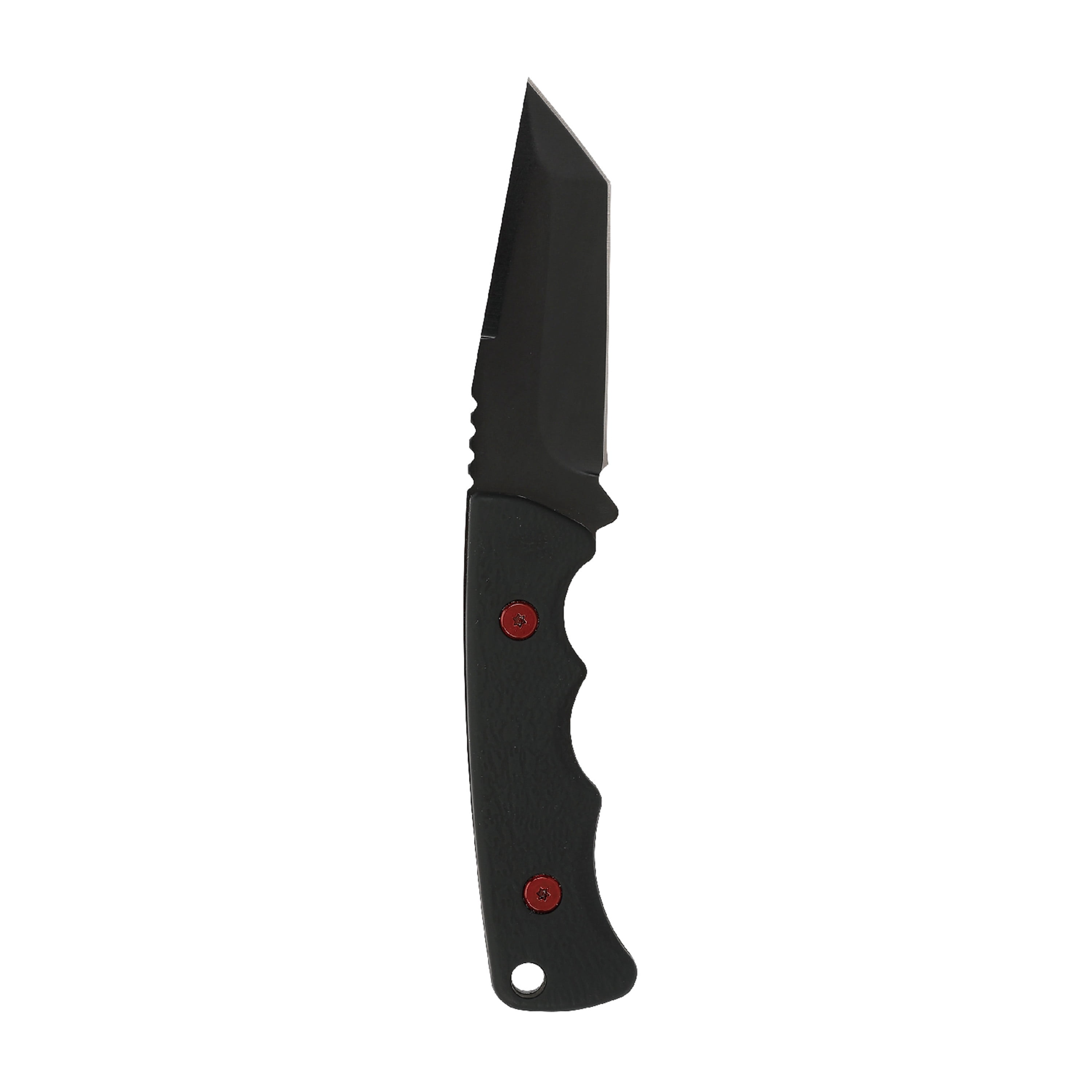 Ozark Trail Eagle Rock 7.5 inch Fixed Blade Black Tanto