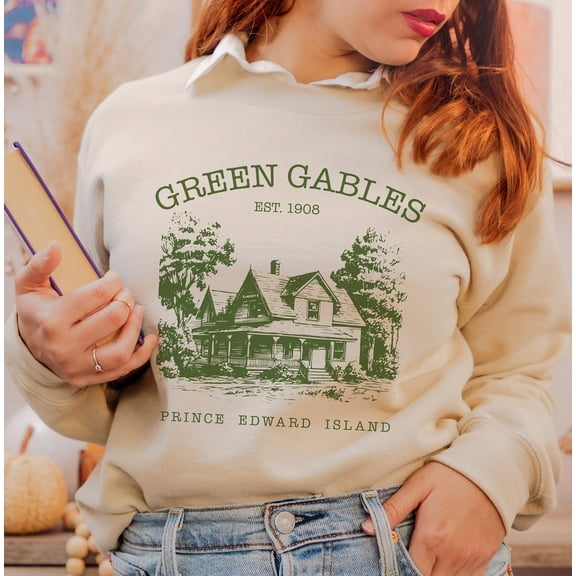 Anne Of Green Gables Sweatshirt: Retro Graphic, Ultra Cozy All Size S-5XL