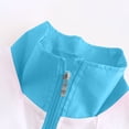 thumbnail image 4 of Womens Lightweight Sports Vest Zip-Up Athletic Hiking Sleeveless Jackets Running Travel Softshell Coats Sky Blue, 4XL, 4 of 7