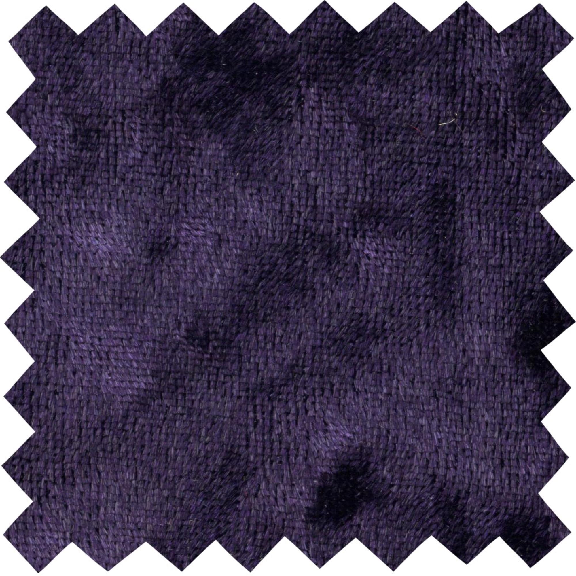 LitLook Panne Crushed Velvet Fabric by the Yard - 58/60" Soft Velvet Fabric for Dresses, Costumes & Décor - 97% Polyester 3% Spandex - Eggplant - Sample