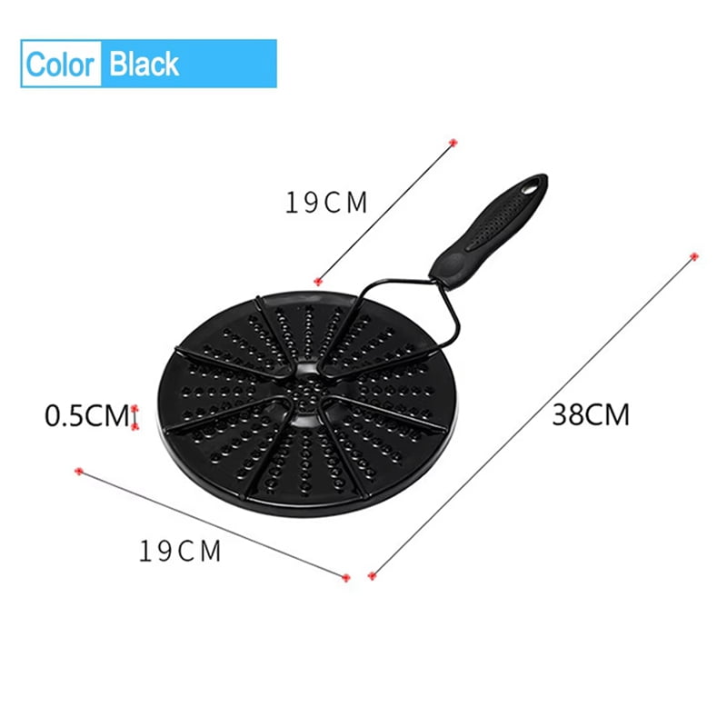 2X Kitchen Gas Stove Heat Diffuser Plate, Reducer Flame Guard , Cooking Heat Distributor for Even Heating