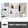 thumbnail image 3 of FUTUREORYY 1Set White Baseball Display Case Tabletop Transparent Holder for Household Collection and Storage, 3 of 8