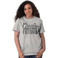 thumbnail image 5 of Create Future Inspiration Cute Gym Women's Graphic T Shirt Tees Brisco Brands L, 5 of 5