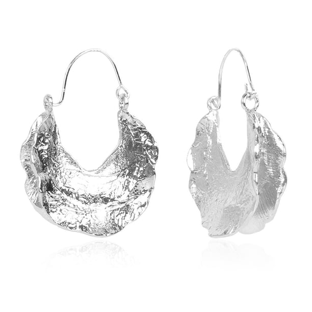 Pendientes de aleación retro con textura cóncava-convexa irregulares, pendientes dorados con personalidad para mujer