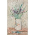 thumbnail image 2 of Tadeusz Makowski 10x14 Gold Ornate Wood Frame and Double Matted Museum Art Print Titled - Irises in a White Flower-Vase (1920), 2 of 4