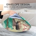 thumbnail image 4 of GZHJMY Vintage Paris Eiffeltower Girl Bike Pillowcase, 20 x 30 inch Soft Satin Pillow Case Cover Decorative for Bed - 1 Piece Home Decor, 4 of 7