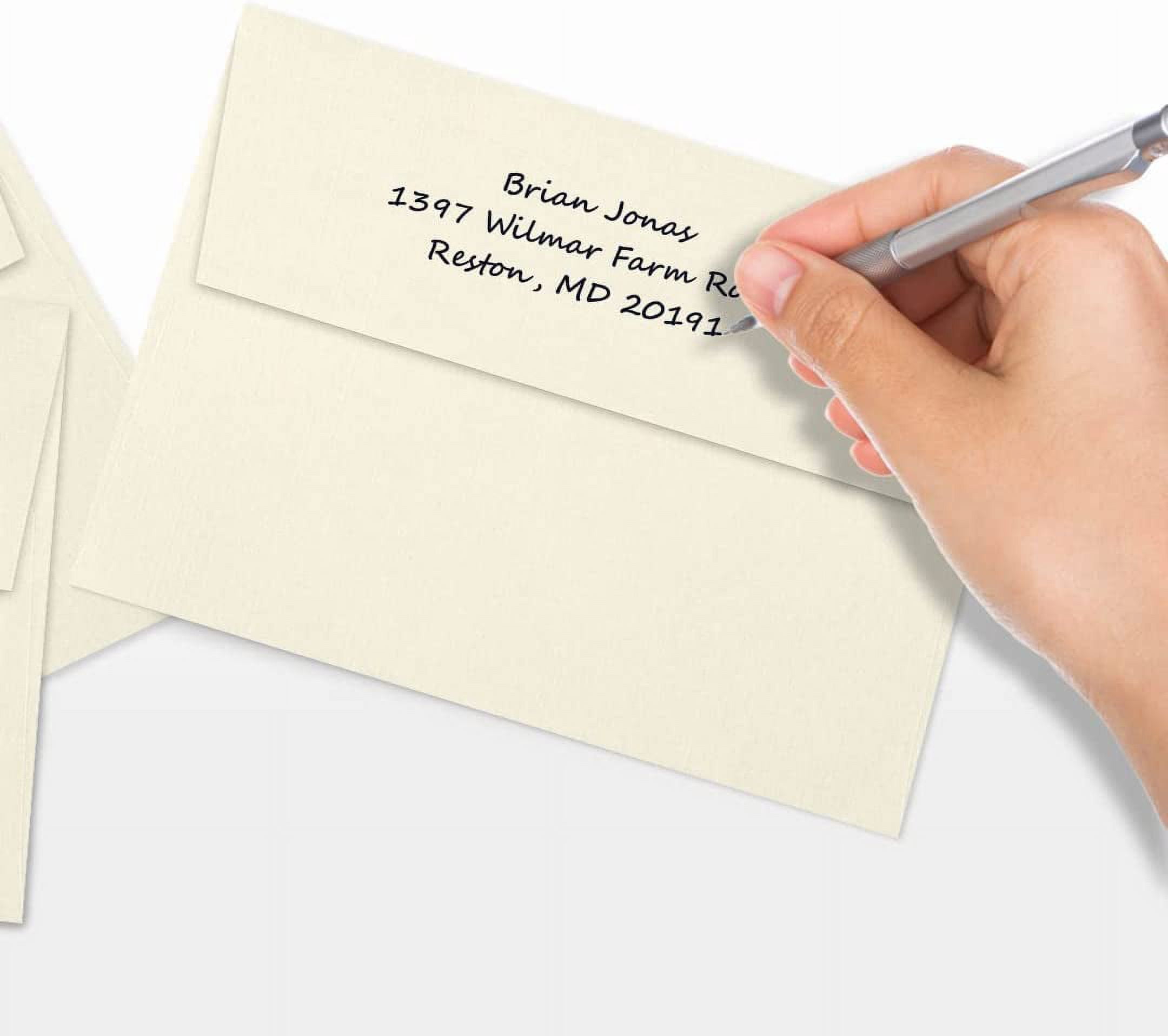 LUXPaper A7 Invitation Envelopes, 5 1/4 x 7 1/4, Natural Linen, 250/Pack