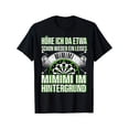 thumbnail image 1 of T Shirt Fun Mimimi Darts Practice Unisex Showcasing The German Term Mimimi Along with a Dart Design, 1 of 5