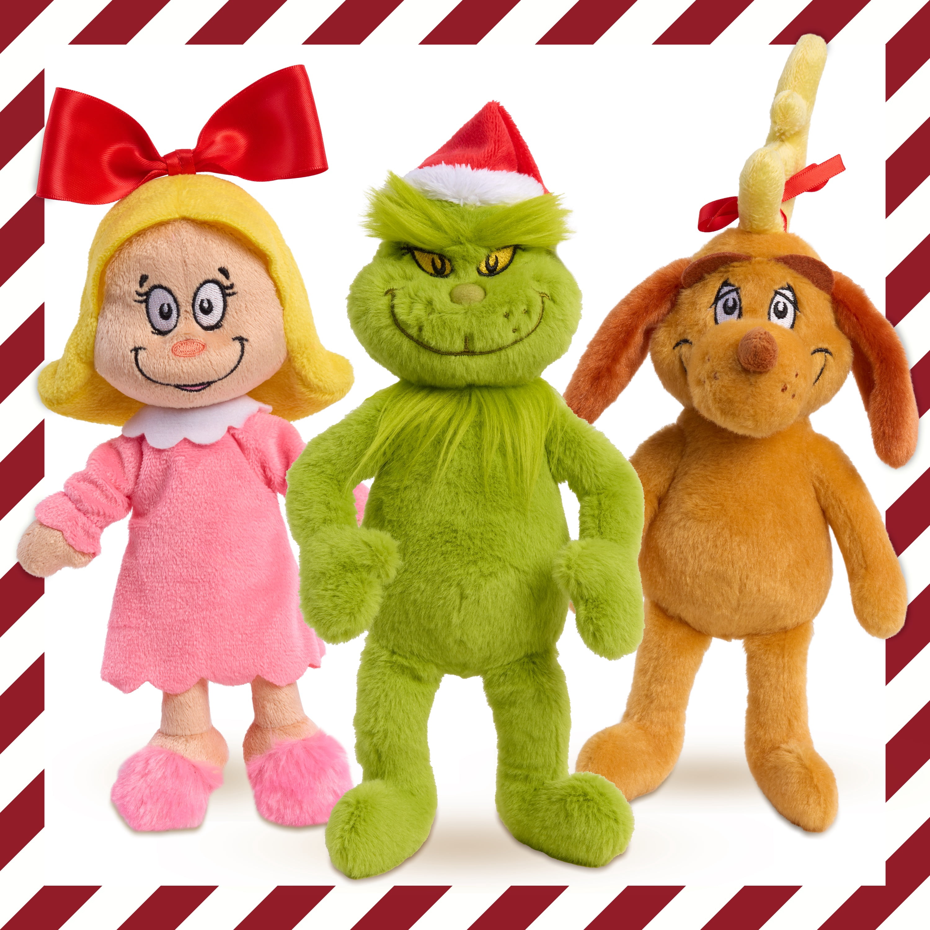 Dr. Seuss Grinch Small Plush Max, Collectible Plush
