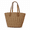 Camel, variant on Straw Woven Tote Bag for Women, Boho Large Summer Beach Shoulder Purse with Pointed Leather Patch Accents, Handcrafted Underarm Crochet Handbag for Office Commute, Resort Travel, and Daily Styling