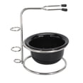 thumbnail image 1 of Soporte Para Brocha De Afeitar, Cuenco De Espuma Para Afeitar Para Hombres, Aspecto Elegante Y Resistente, Estable Para Hotel, 1 of 7