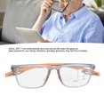 thumbnail image 6 of Lightweight Anti Blue Light Reading Glasses Sport Non Slip Presbyopic Eyewear Transparent Grey Frame Tea Leg +2.00 Diopter, 6 of 9