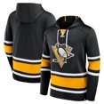 thumbnail image 2 of Men's Pittsburgh Penguins Puck Deep Lace-Up Pullover Hoodie - Black, 2 of 3