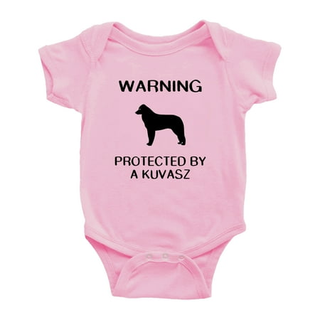 

Warning: Protected by A Kuvasz Dog Funny Baby Romperss Newborn Clothes (Pink 0-3 Months)