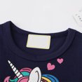 thumbnail image 5 of LYMAYTER Baby Toddler Girls Sequins Dresses Kids Casual Short Sleeve Onesies Tutu Dress Princess Unicorn Sundress A-Line Tulle Skirt 2-8Y, 5 of 9